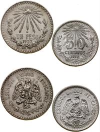 zestaw 2 monet, Meksyk, w skład zestawu wchodzi 