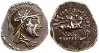 drachma ok. 170–145 pne, Pushkalavati, Aw: Popie