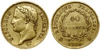 Francja, 40 franków, 1808 H