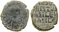Bizancjum, anonimowy follis (przypisywany Bazylowi II i Konstantynowi VIII, 976–1028