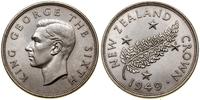 1 korona 1949, Londyn, srebro próby 500, 28.22 g