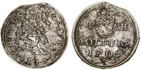 poltura 1709 PH, Kremnica, moneta z końcówki bla