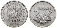 5 groszy 2006, Warszawa, aluminium, 0.79 g; rzad