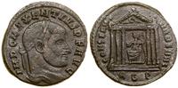 follis 308–310, Rzym, Aw: Głowa cesaraza w prawo