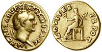 aureus ok. 70, Rzym, Aw: Głowa cesarza w prawo, 