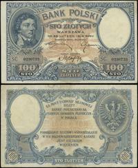100 złotych 28.02.1919, seria C, numeracja 02307