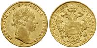 dukat 1853 E, Karlsburg, złoto, 3.44 g, patyna, 
