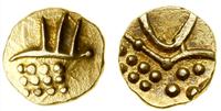 fanam XVIII–XIX w., złoto, 7.0 mm, 0.31 g, piękn