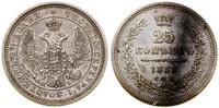 Rosja, 25 kopiejek, 1853 СПБ HI