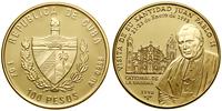 100 peso 1998, Hawana, Wizyta papieża Jana Pawła