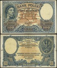 100 złotych 28.02.1919, seria A, numeracja 59229