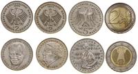 Niemcy, zestaw 4 monet, 1984–2002