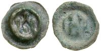 brakteat XIII/XIV w., Brama z trzema blankami, w