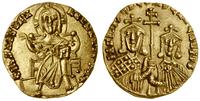 solidus 870–871, Konstantynopol, Aw: Chrystus w 