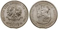 Polska, 100 złotych (DESTRUKT MENNICZY), 1988