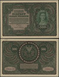 500 marek polskich 23.08.1919, seria II-AN, nume