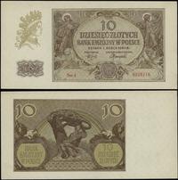 10 złotych 1.03.1940, seria J, numeracja 8253116