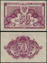 50 groszy 1944, bez oznaczenia serii i numeracji