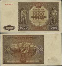 1.000 złotych 15.01.1946, seria D, numeracja 983