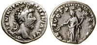 denar 165–166, Rzym, Aw: Głowa cesarza w wieńcu 