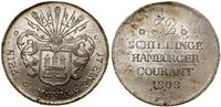 32 szylingi 1808 HSK, Hamburg, srebro, 18.29 g, 