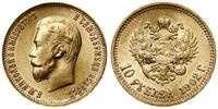 10 rubli 1902 (А•Р), Petersburg, złoto, 8.61 g, 