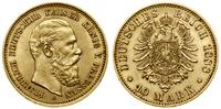10 marek 1888 A, Berlin, złoto, 3.97 g, AKS 120,