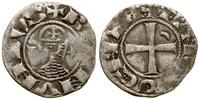denar 1225–1250, Antiochia, Aw: Popiersie w lewo