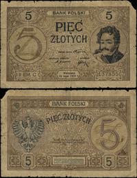 5 złotych 15.07.1924, seria II-C, numeracja 1378