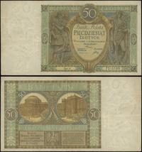 50 złotych 28.08.1925, seria V, numeracja 721018