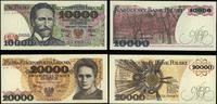 Polska, zestaw: 10.000 złotych i 20.000 złotych, 1.12.1988, 1.02.1989