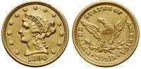 2 1/2 dolara 1890, Filadelfia, typ Liberty head,