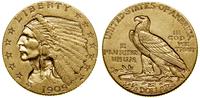 2 1/2 dolara 1909, Filadelfia, typ Indian Head, 