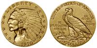 2 1/2 dolara 1910, Filadelfia, typ Indian Head, 