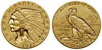 2 1/2 dolara 1927, Filadelfia, typ Indian Head, 