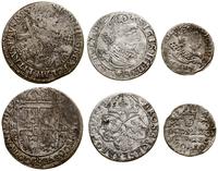 lot 3 monet, ort 1621 (SIGIS...PRVS MAS na awers