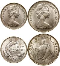 Zestaw 2 monet 1966, Londyn, w skład zestawu wch