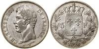 5 franków 1828 M, Tuluza, srebro, 24.99 g, ładni