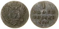 Polska, 1 grosz, 1817 IB