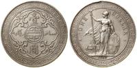 trade dolar 1910, Bombaj, czyszczony, uszkodzeni