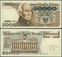 50.000 złotych 1.12.1989, seria H, numeracja 060