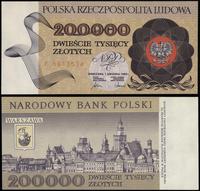 200.000 złotych 1.12.1989, seria F, numeracja 68