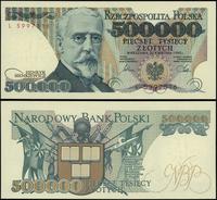 500.000 złotych 20.04.1990, seria L, numeracja 5