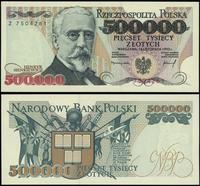 500.000 złotych 16.11.1993, seria Z, numeracja 7