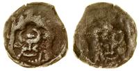 denar jednostronny XIV/XV w., Gotycki baldachim 