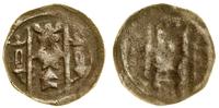 denar jednostronny XIV w., Schematyczna brama (?