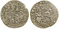 półgrosz litewski 1563, Wilno, odmiana z krzyżem