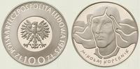 100 złotych 1973, Mikołaj Kopernik, srebro, stem