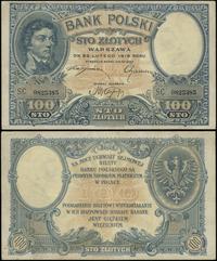 100 złotych 28.02.1919, seria C, numeracja 08253