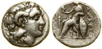 drachma ok. 294–287 pne, Efez (?), Aw: Głowa Ale
